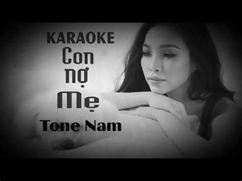 Con N M Karaoke Tone Nam Youtube