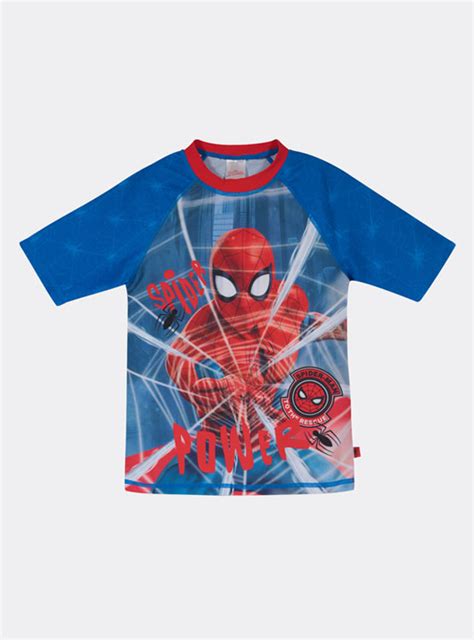 Ripley Traje De Ba O Polera Uv Spider Man