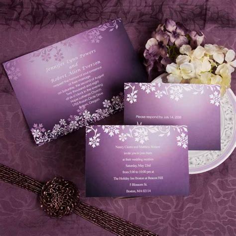 Purple Wedding Invitations and Wedding Ideas - Elegantweddinginvites ...