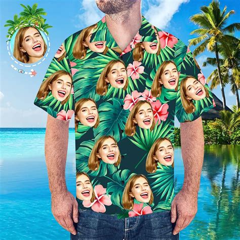 Personalized Hawaiian Shirt With Face Custom Hawaiian Shirt With Face