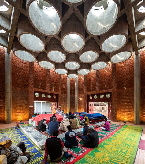 Sthapotik Tops Bangladesh Mausoleum With Chandelier Of Skylights