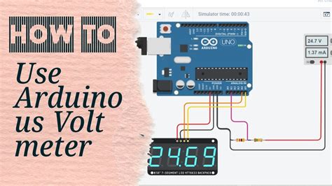 Voltage Meter Using Arduino How To Use Arduino Us Volt Meter