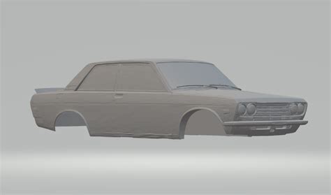 Stl File Datsun 510 🚗 ・3d Printable Model To Download・cults