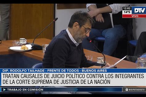 Diputados Se Reúne La Comisión De Juicio Político Para Tratar El Fallo