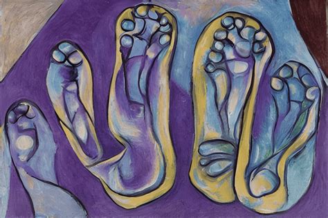 Pablo Picassos Feet · Creative Fabrica