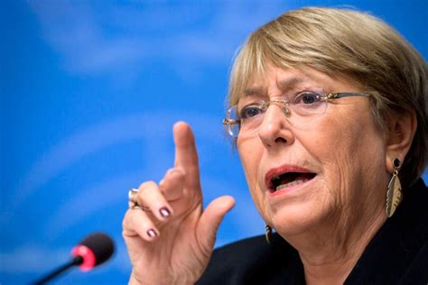 Michell Bachelet Aseguró Aumentaron Las Violaciones A Los Ddhh