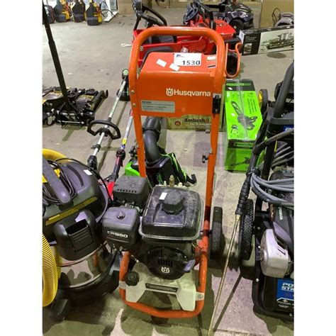 Husqvarna Pw 3200psi Pressure Washer With Briggs And Stratton Motor Cr950 No Wand