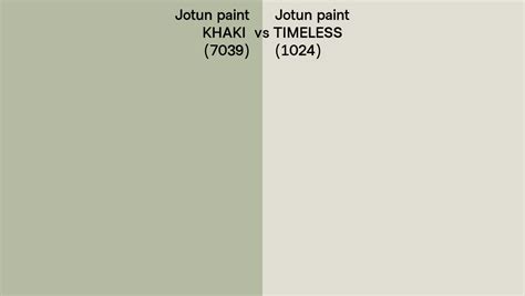 Jotun Paint Khaki Vs Timeless Side By Side Comparison