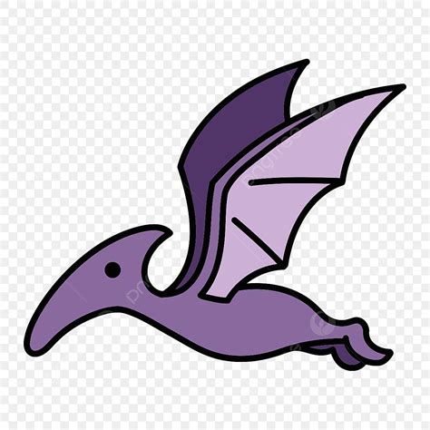 Ilustración De Diseño De Dibujos Animados De Pterodáctilo PNG dibujos