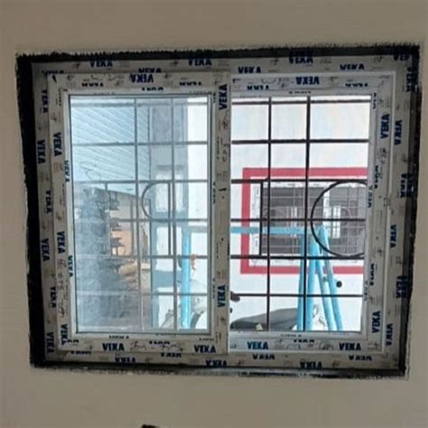 Veka 8 5mm UPVC Glass Sliding Window 4x5 Feet At Rs 350 Sq Ft In