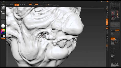 Goblinhead Zbrush Speedsculpt Youtube