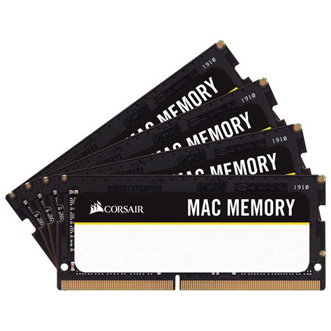 Corsair Mac Memory SO DIMM 64 GB 4x 16 GB DDR4 2666 MHz CL18 PC RAM