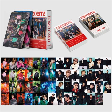 54pcs Set Nct 127 Sticker Universe Anniversary Resonance Pt 2 Lomo Card Set 54pcs In A Set