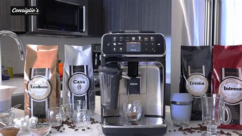 How To Use The Philips 5400 Latte Go Ep544794 Super Automatic Espresso Machine Youtube