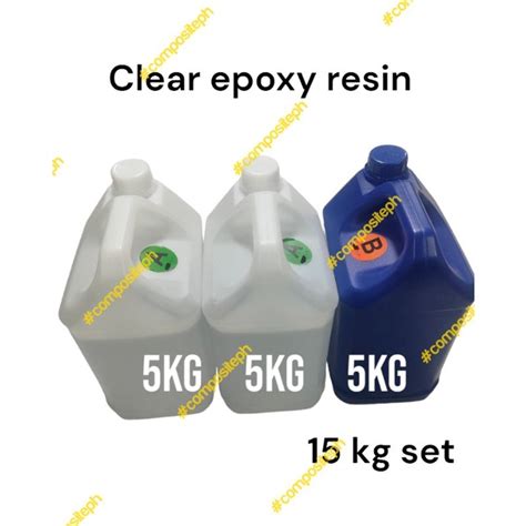 Epoxy Clear Resin Fast Cure Ratio Mixing Kg Set Kg A Kg B