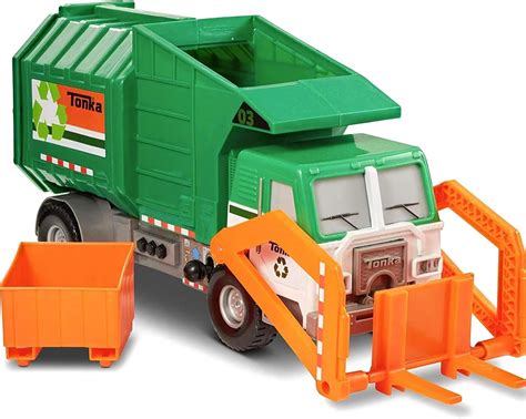 Tonka Mighty Motorized Garbage Truck Amazon Au Toys Games