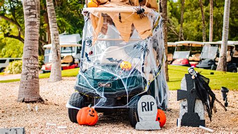 Halloween Golf Cart Decoration | Casa de Campo