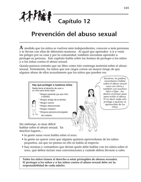 12 Prevención del abuso sexual