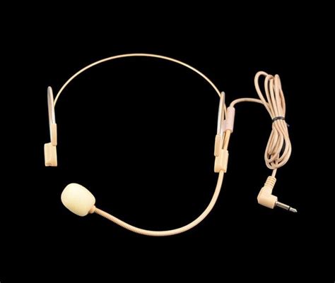 Uhf Headworn Microphone Headset Wired Dual Nude He Grandado