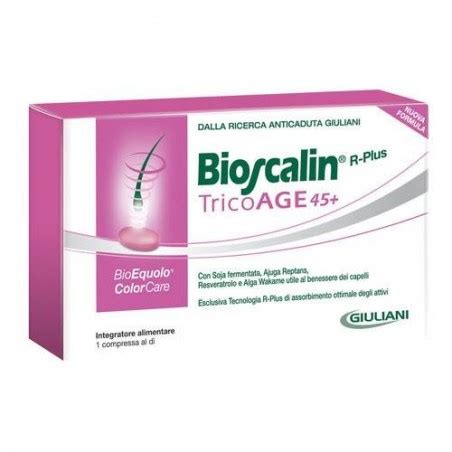 Giuliani Bioscalin Tricoage R Plus Integratore Anti Caduta