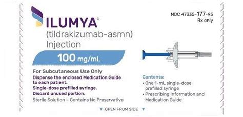 Order Tildrakizumab Asmn Ilumya 100 Mgml Injection Solution Online