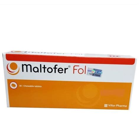 Maltofer Mg Chewable Tablet S Iron Polymaltose Vifor Pharma