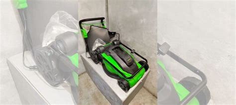 Газонокосилка электрическая Greenworks 2000Вт купить в Москве | Товары ...