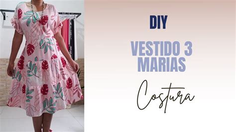 Corte E Costura Vestido Marias F Cil Diy Style Tres Marias Dress