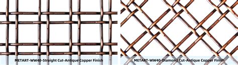 METART WW40 Balustrade Infill Screen Mesh Made Of Decorative Stainless