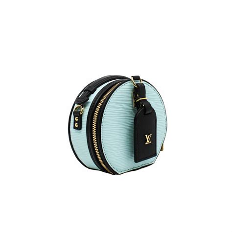 Mini BoÎte Chapeau Epi Blue Ghw Luxe Link