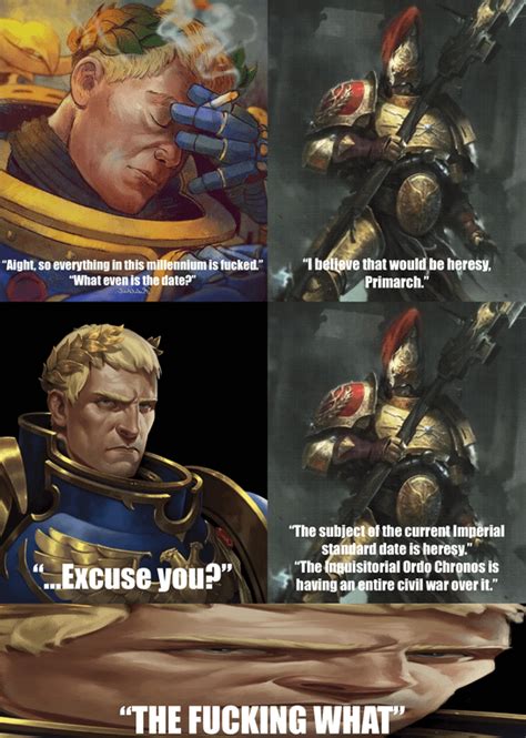 Warhammer 40k Memes Warhammer 40k Artwork Warhammer Fantasy Warhammer 40000 Funny Pictures