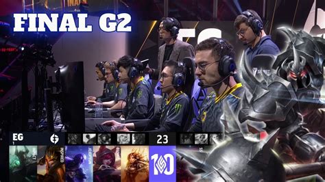 EG Vs 100 Game 2 Grand Finals Playoffs S12 LCS Spring 2022 Evil