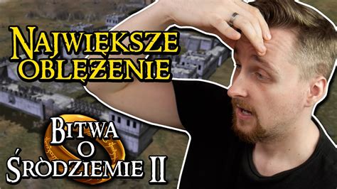 WIELKIE OBLĘŻENIE z MOIMI WIDZAMI w grze Władca Pierścieni Bitwa o