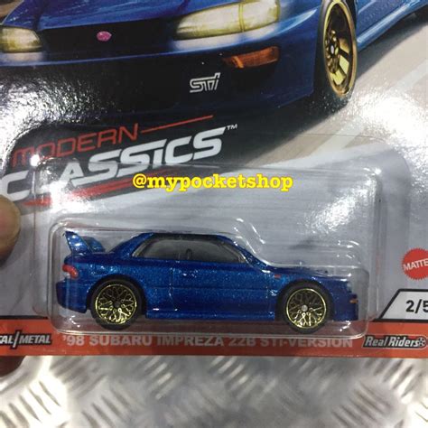 Hot Wheels SUBARU IMPREZA B STI VERSION Hotwheels Car Culture Modern CLASSICS II