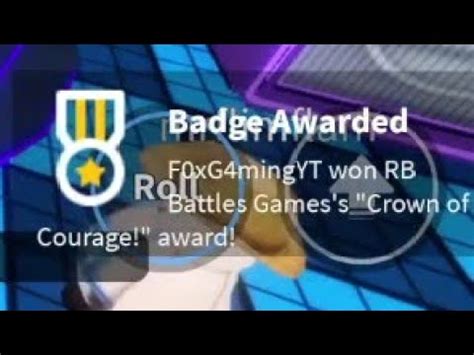 Getting The Crown Of Courage In Mobile Rb Battles YouTube