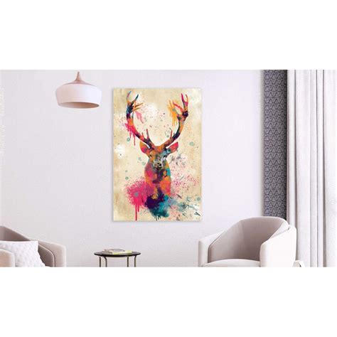 Decoshop26 Tableau Toile De Décoration Murale Impression Premium En 1