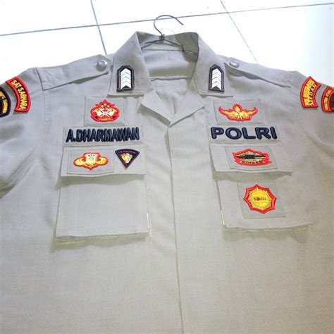 Gambar Baju Pdl 2 Polri Cabai