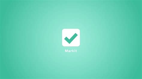 Markit App | Skillshare Student Project