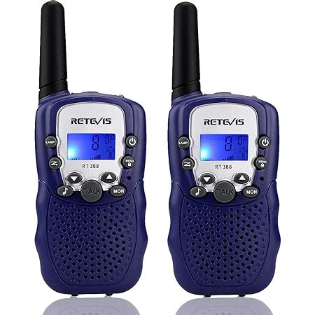 2Pzs Walkie Talkies para Niños Walkie Talkie Radio de 22 Vías con 3