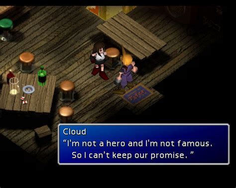 Final Fantasy 7 Dialogue Interior Likes • Subtle Text Box Effects