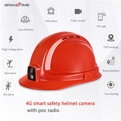 4G Android System Safety Helmet&4G Helmet Camera - Grandtime