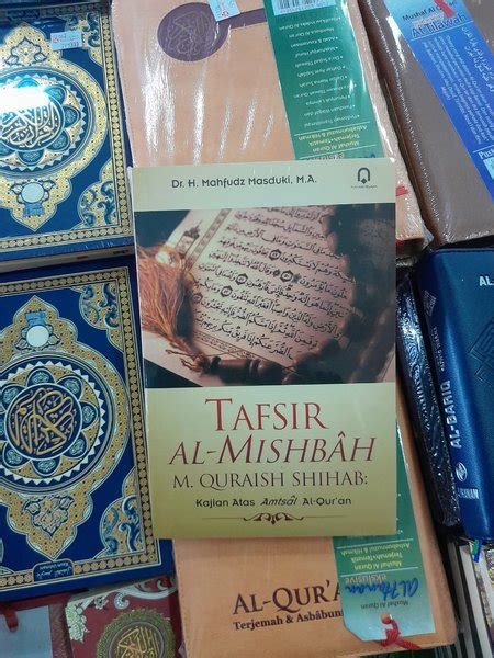 Jual Buku Tafsir Al Mishbah M Quraish Shihab Kajian Atas Amtsal Al