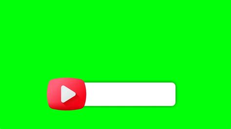 GREEN SCREEN youtube logo animation with sounds - YouTube