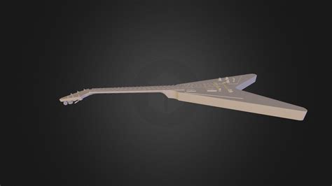 Gibson Flying V WIP 3D Model By Jibzid F8826f8 Sketchfab