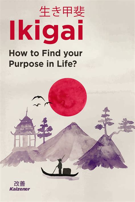 Ikigai Find Your Purpose In Life Japanese Philosophy Life Purpose Japanese