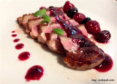 Receta De Magret De Pato Con Salsa De Frutos Rojos Recetas Click