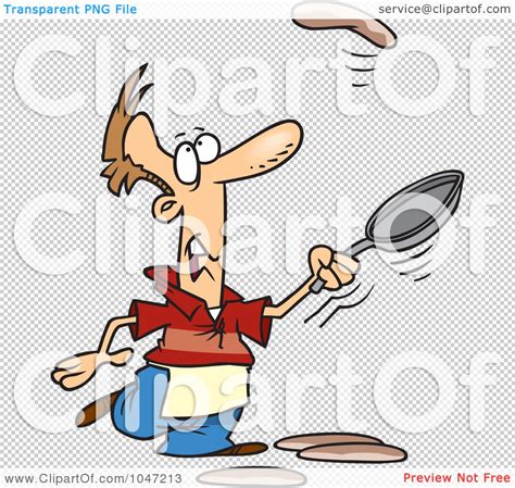 Royalty Free Rf Clip Art Illustration Of A Cartoon Man Learning To