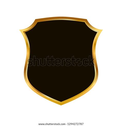 Shield Vector Logo Templates Emblem Shields Stock Vector Royalty Free