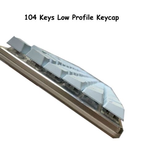 Key Pbt Keycap Low Profile Horizon Niebieski Pod Wietlany Keycap