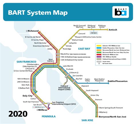 50 years of BART: To learn the story of BART, look to its system maps ...